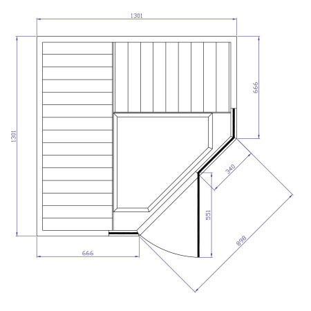 Инфракрасная сауна Tylo Tylosand T-870